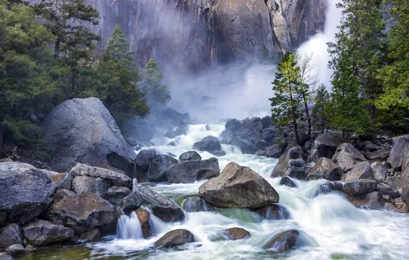 United States, California, Yosemite Village