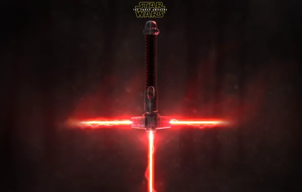 Картинка Star Wars, red, lightsaber, sith, The Force Awakens