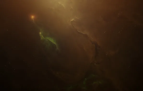 Звезды, Космос, Туманность, Fantasy, Арт, Stars, Space, Art
