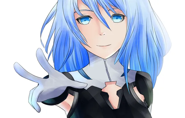 Взгляд, девушка, рука, Beatless