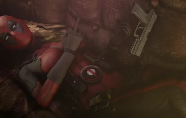 Deadpool, Marvel, Дэдпул, Марвел, Wanda Wilson, Lady Deadpool, Леди Дэдпул, Ванда Уилсон