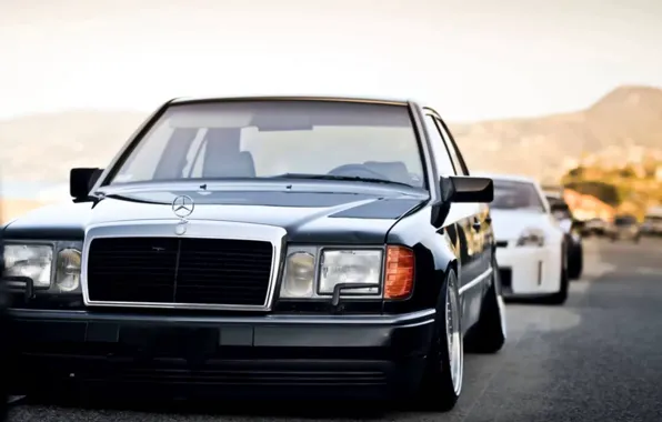 Mercedes-benz, stance, w124