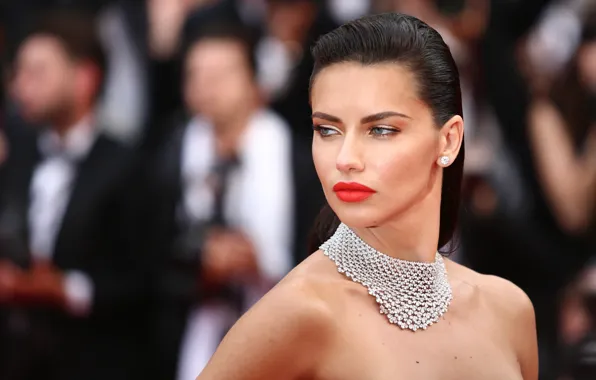 Взгляд, серьги, макияж, Адриана Лима, Adriana Lima, фотосессия, look, Hair
