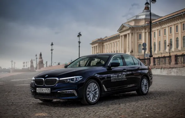 Car, машина, авто, city, туман, гонка, bmw, бмв