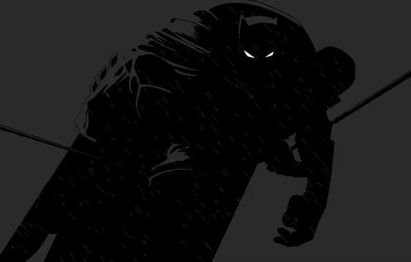 Картинка тень, бэтмен, силуэт