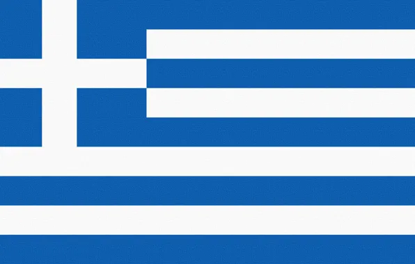 Синий, Белый, Греция, Флаг, Greece