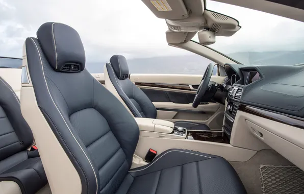 Mercedes-Benz, cabrio, interior, 2013, E-Clas