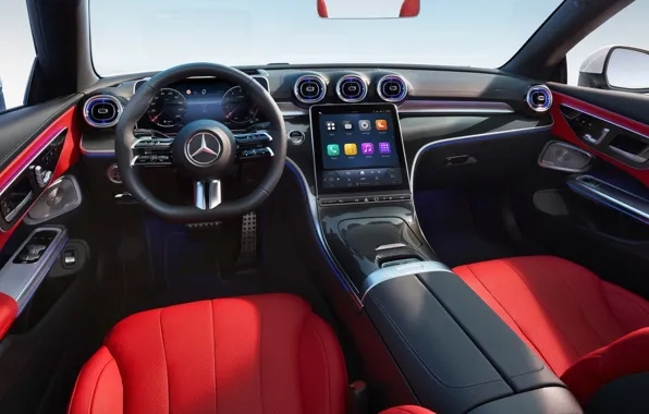 Mercedes-Benz, интерьер, кабриолет, Cabriolet, 2023, CLE, Mercedes-Benz CLE Cabriolet
