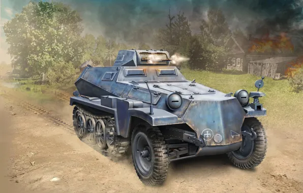 Германия, Бронетранспортер, Panzer I Turret, Sd.Kfz.253