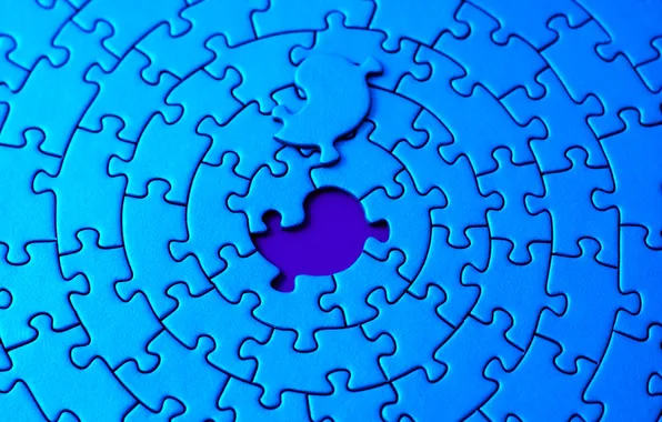 Blue, puzzle, ravensburger, Krypt, 654 pieces