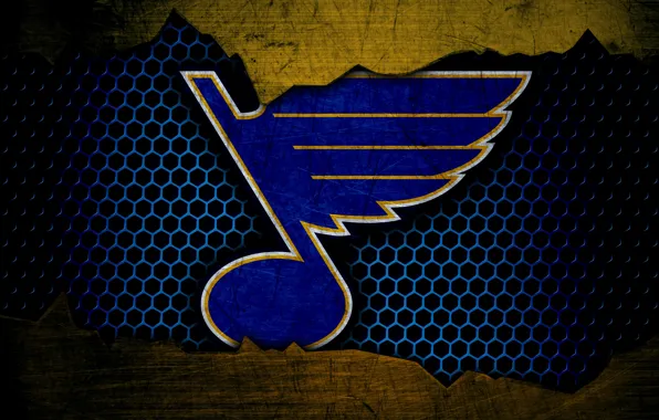 Wallpaper, sport, logo, NHL, hockey, St. Louis Blues