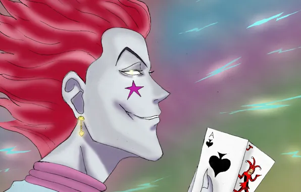 Anime, joker, assassin, asian, manga, hunter, Hunter x Hunter, Hisoka