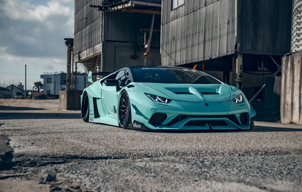 Lamborghini, Side, Sportcar, Liberty Walk, Huracan, Lamborghini Huracan, LB Works