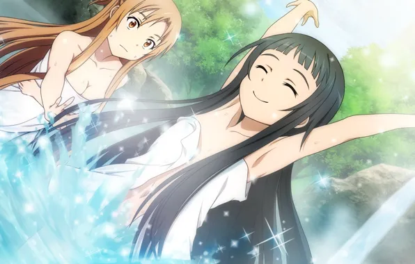 Kawaii, girl, boobs, big, breast, anime, tits, asian