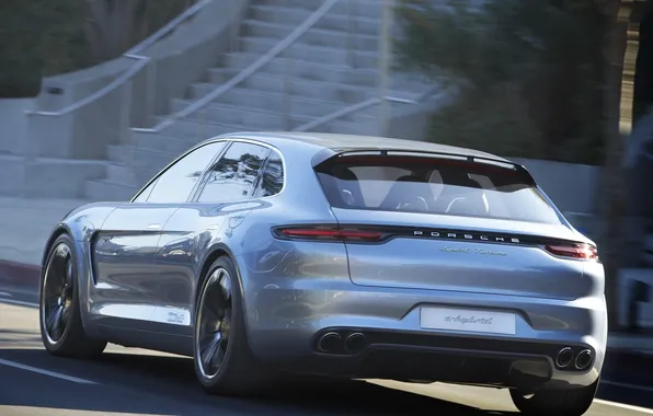 Авто, Concept, спорт, Porsche, концепт, Panamera, порше, вид сзади