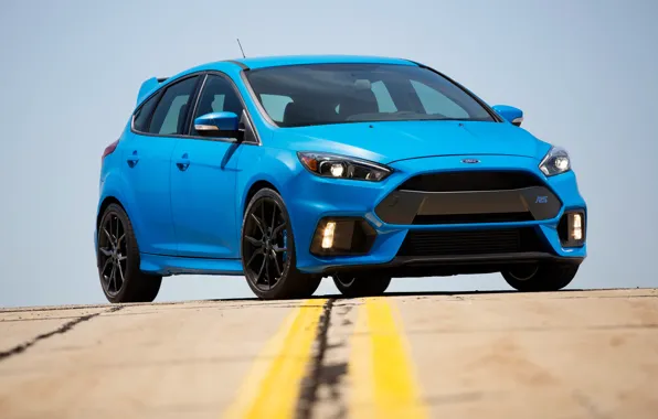 Ford, Focus, blue, 2015