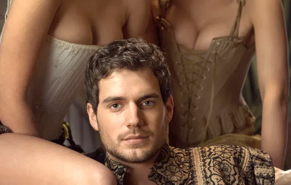 Картинка грудь, актер, мужчина, корсет, сериал, Henry Cavill, Генри Кавилл, Tudors