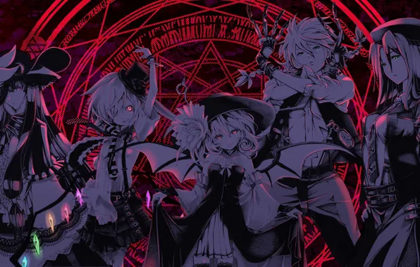 Картинка девушка, аниме, арт, touhou