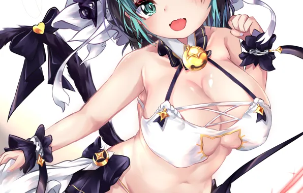 Girl, sexy, lingerie, bra, cleavage, panties, boobs, anime