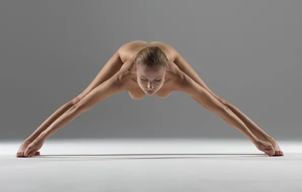 Ass, boobs, model, nude, naked, yoga, Luba, hegre