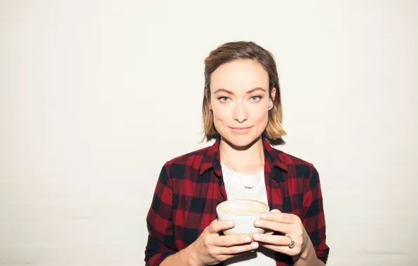 Девушка, блондинка, girl, Оливия Уайлд, Olivia Wilde, красивая, Smile, beautiful