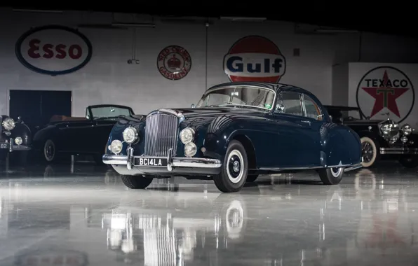 Ретро, отражение, Bentley, Continental, автомобиль, Sports, R-Type