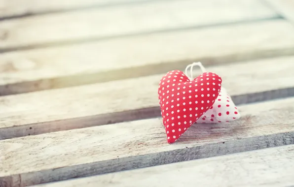 Сердечки, love, heart, wood, romantic, valentine's day