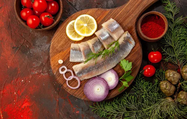 Рыба, подача, сервировка