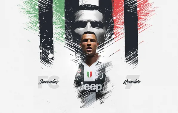 Wallpaper, sport, Cristiano Ronaldo, football, player, Juventus FC