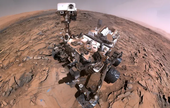 Картинка Марс, марсоход, Curiosity, Кьюриосити