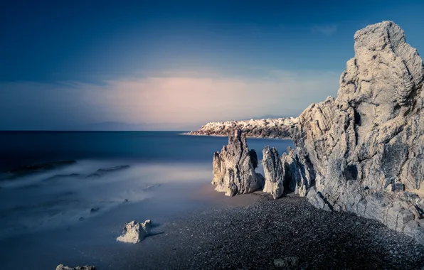 Море, скалы, берег
