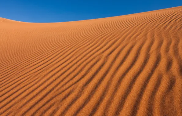 Песок, небо, природа, пустыня