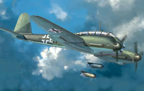 Германия, Тяжелый истребитель, Me-410, Messerschmitt 410, Me-410A-1