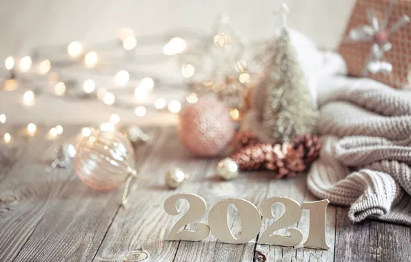 Зима, украшения, шары, елка, Рождество, Новый год, new year, Christmas