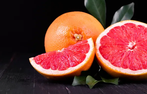 Цитрус, грейпфрут, дольки