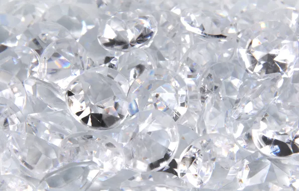 Light, brightness, diamonds, Amount