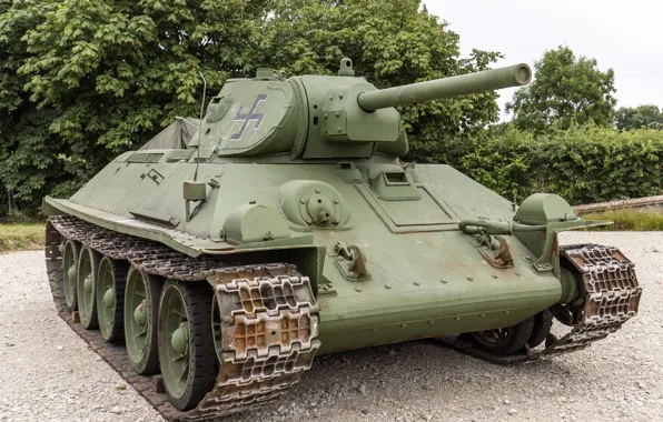 Войны, средний танк, периода, Отечественной, Великой, T-34/76