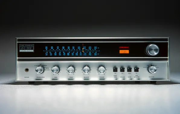 Картинка Receiver, The Fisher 201 Futura, Stereo