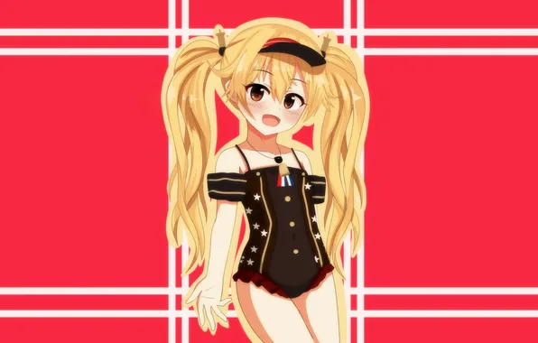 Girl, long hair, brown eyes, anime, beautiful, twintails, pretty, cap