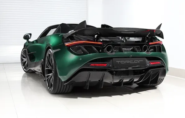 McLaren, суперкар, вид сзади, Spider, TopCar, Fury, 2020, 720S