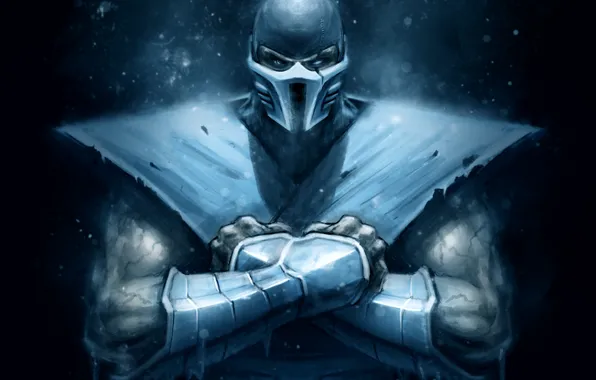 Картинка mortal kombat, ninja, Sub-Zero