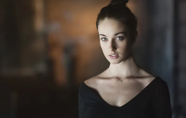 Взгляд, модель, портрет, Алла Бергер, Максим Максимов