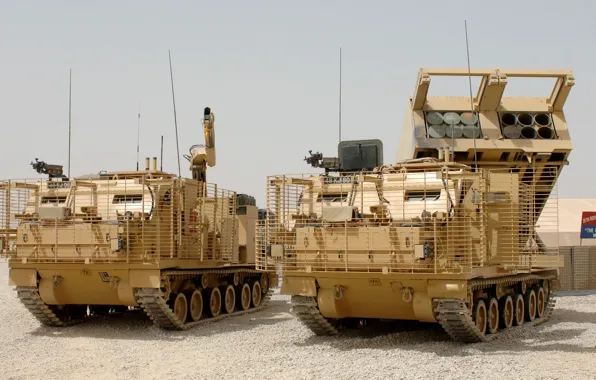 Gun, weapon, machine gun, heavy weapon, MLRS, M270, M270 Multiple Launch Rocket System, US Amy
