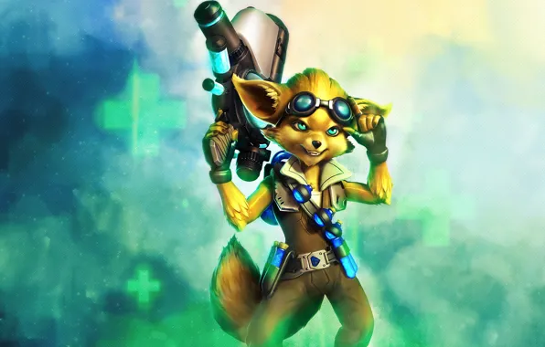 Оружие, персонаж, Paladins, Pip