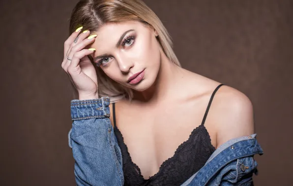 Картинка взгляд, девушка, лицо