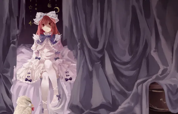 Девочка, Ткань, Лоскуты, deathsmiles
