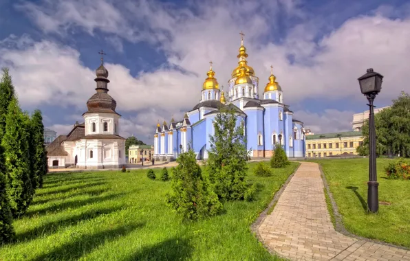 Картинка храм, Украина, михайловский собор