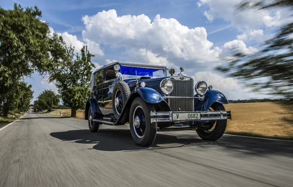 Картинка дорога, 1932, Škoda, Skoda, 860 Cabriolet