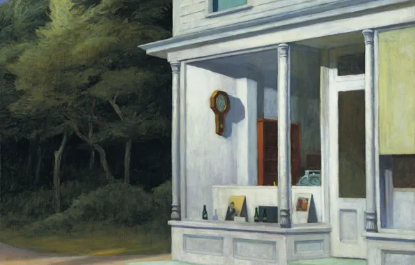 1948, Edward Hopper, Seven A.M.
