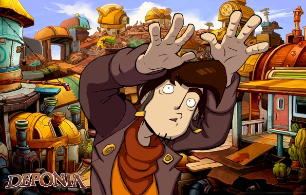 Страх, Deponia, Руфус, Депония, Боязнь